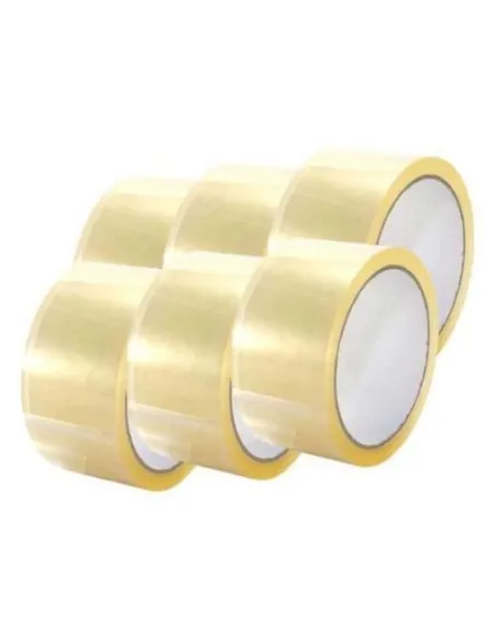 Nastro adesivo trasparente per imballaggio 132mt.