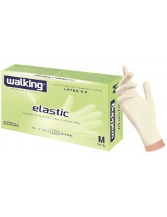 Guanto lattice finemente talcato Elastic Walking pz. 100 taglia S