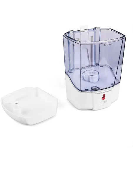 Dispenser sapone mani liquido o gel disinfettante con fotocellula 700ml.
