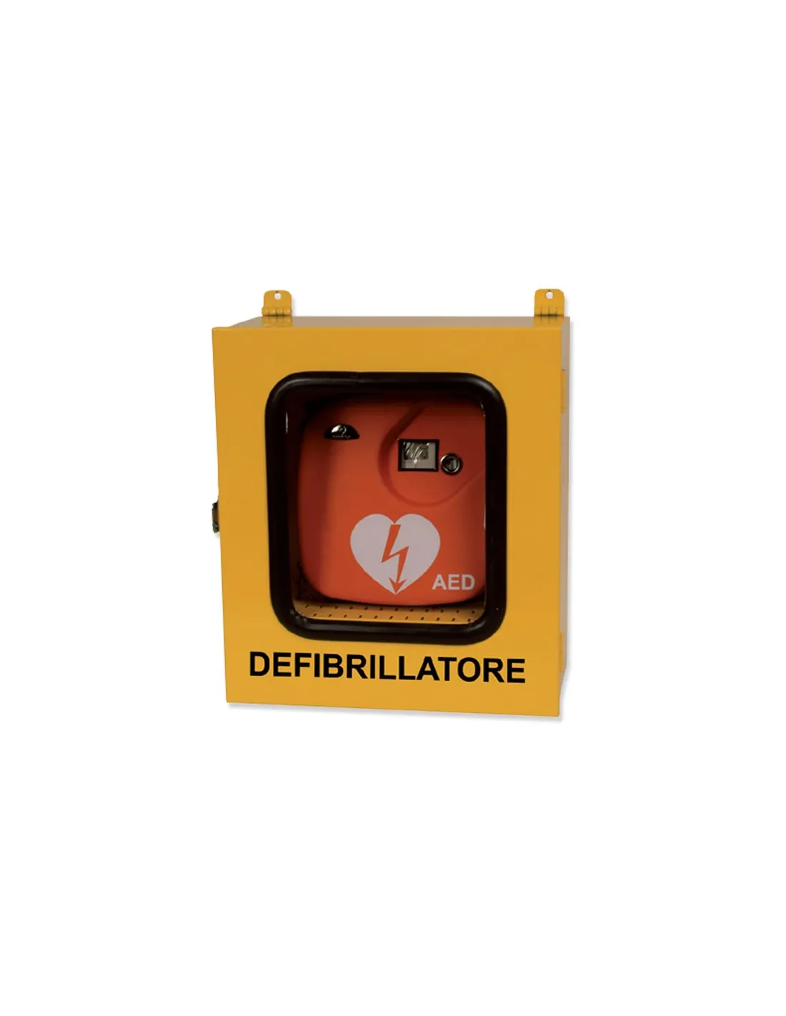 Armadietto Teca Arancione per defibrillatore per ambienti esterni | detershoponline.it