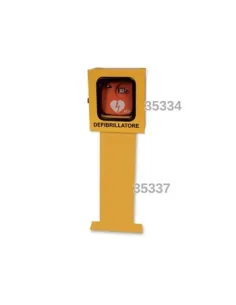 Piantana per armadio giallo per defibrillatore | detershoponline.it