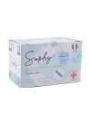 Saphy Baby mascherina chirurgica monouso certificata CE box 50 pezzi  Made in Italy