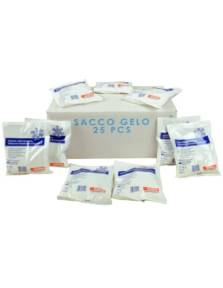 Ghiaccio istantaneo busta PE sintetico conf. 25 pz.