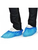 100 copriscarpe in Plastica blu per piscine palestre studi medici usa e getta