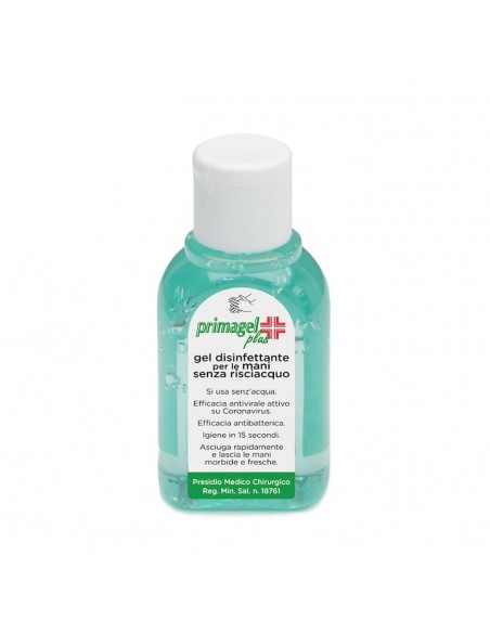 PRIMAGEL PLUS 50ml Gel igienizzante mani base alcolica detershoponline.it