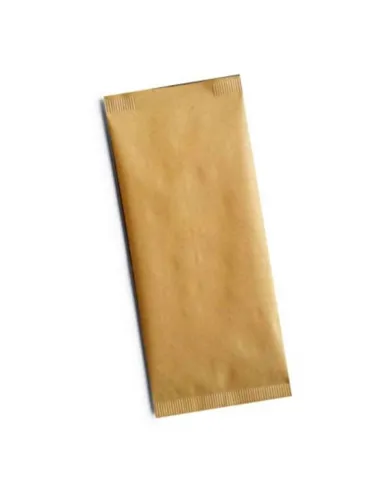 Buste portaposate in carta paglia11x25 1000 pz. c/tovagliolo