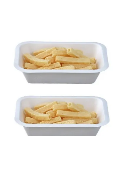 vaschetta patatine polpa di cellulosa compostabile 50pz.