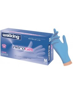 Guanto Nitrile blu Walking Nitrogel 4.0gr - 100pz