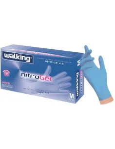 Guanto Nitrile blu Walking Nitrogel 4.0gr - 100pz