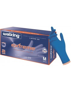 Guanto Extreme Walking 50pz. blu alta resistenza - Brenta srl
