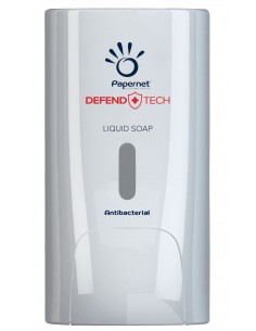 Dispenser Antibatterico sapone Door Tissue Linea Defend Tech, Bianco
