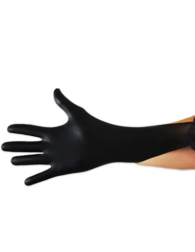 Guanto chef Walking nitrile nero 100pz.