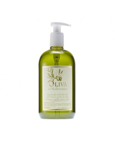 Shower gel doccia oliva del mediterraneo 500ml. dispenser con dosatore -Allegrini spa