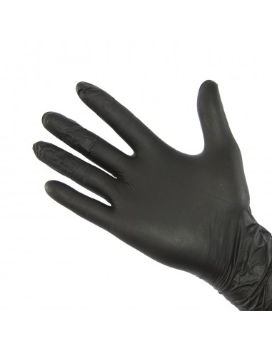Guanti nitrile nero detershoponline.it