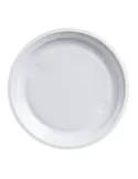 Piatto piano riutilizzabile monouso 24pz