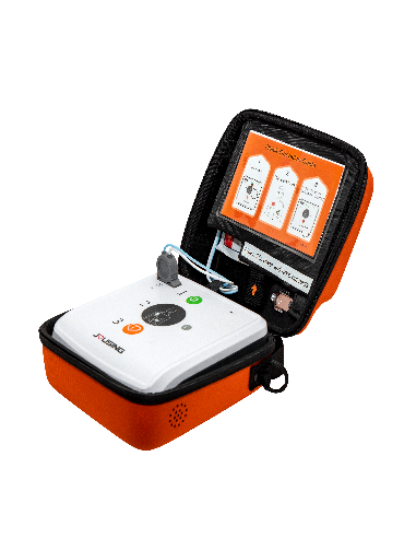 defibrillatore semiautomatico iAED-S1completo di borsa ed elettrodi