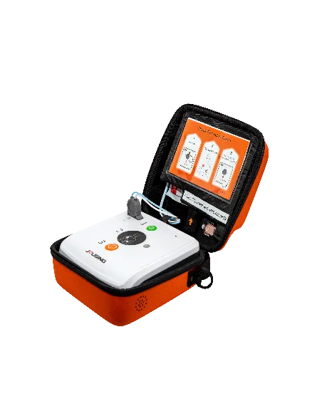 defibrillatore semiautomatico iAED-S1completo di borsa ed elettrodi