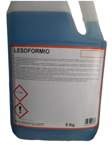 Lesoformio Detergente igienizzante ai sali quaternari di ammonio lt.5