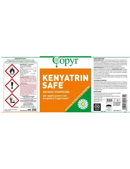 Copyr Kenyatrin safe mosche e zanzare haccp|Detershoponline.it