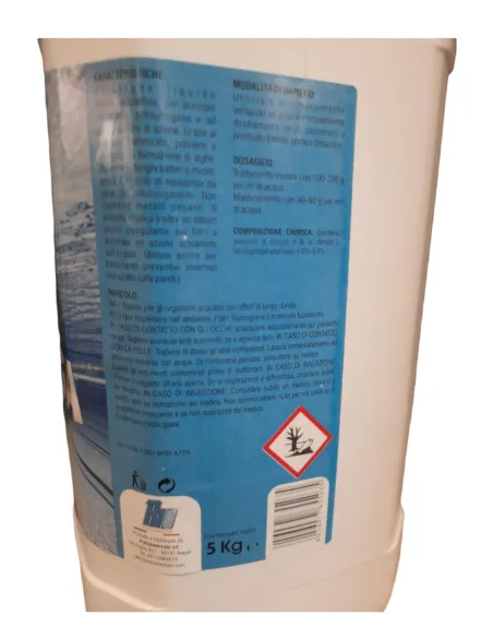 Antialga piscina concentrato da 5 kg per Piscine