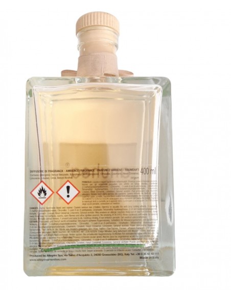 Profumatori ambiente bastoncino ANUHEA  etichetta pericolo