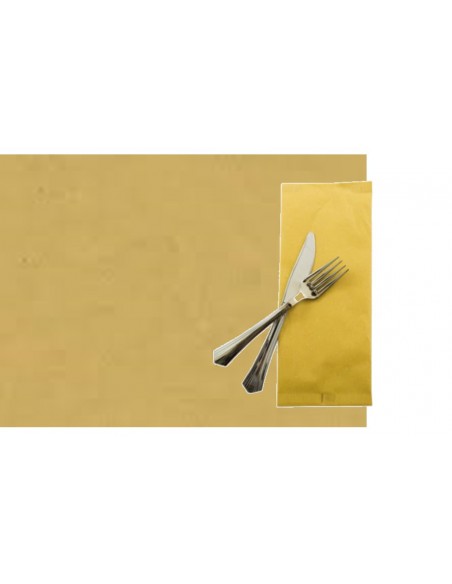500pz Portaposate 10x25cm con tovagliolo + 500pz Carta Paglia 30x40cm Tovagliette Monouso in Carta Paglia Color Avana