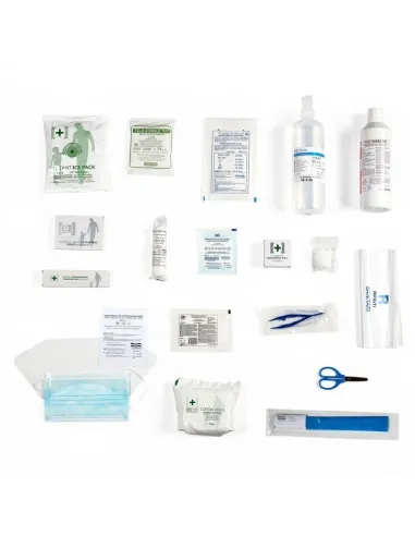 kit reintegro per cassette pronto soccorso Cat. A-B all. 1 oltre 3 dipendenti senza sfigmomanometro su Detershoponline.it
