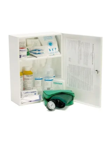 Armadietto pronto soccorso in metallo completo All.1 Cat. A-B | Detershoponline
