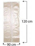 10 Sacchi a rotolo 90x120 Colore ambra trasparenti. Resistenti ed antigoccia