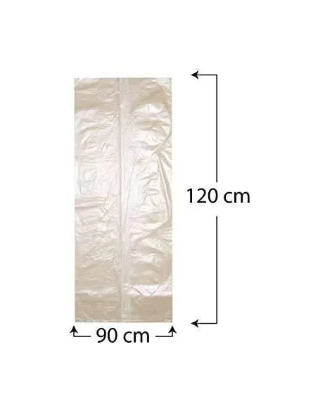 10 Sacchi a rotolo 90x120 Colore ambra trasparenti. Resistenti ed antigoccia