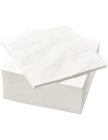Tovagliolo di carta 38x38 2 veli 50 pz. bianco Bulkysoft 48 confezioni