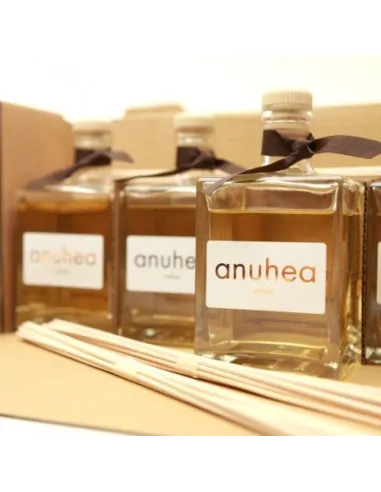 Anuhea -Diffusori in vetro da 400 ml. completi di bastoncini in legno. Allegrini