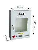 Armadio Teca per Defibrillatore – Sicurezza e Visibilità per Ogni Emergenza | Detershoponline.it