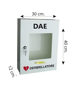 Armadio Teca per Defibrillatore – Sicurezza e Visibilità per Ogni Emergenza | Detershoponline.it