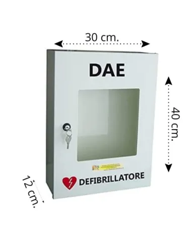 Armadio Teca per Defibrillatore – Sicurezza e Visibilità per Ogni Emergenza | Detershoponline.it