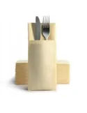 Pocket tovagliolo 40x30 1/6 50 pezzi crema