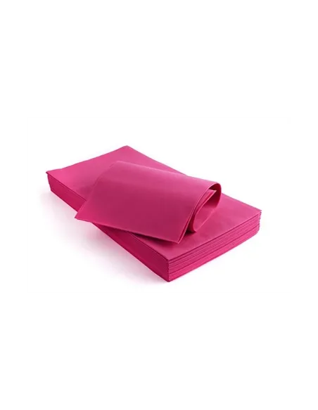 Tovaglia monouso fucsia in TNT 100x100 cm – 100 pezzi, ideale per eventi vivaci e ristoranti dinamici.
