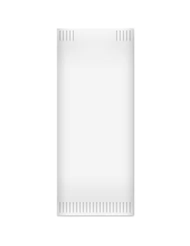 Portaposate bianco con tovagliolo di carta 38x38 cm  Disponibile su Detershoponline.it