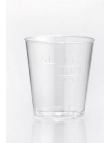 Bicchiere degustazione 30cc. trasparente 80pz. conic