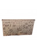 SCATOLE PORTA FRITTI AVANA PER TAKE AWAY ASPORTO 170 Pz. cm. 31x16xh6