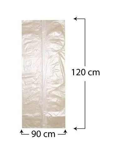 10 Sacchi a rotolo 90x120 Colore ambra trasparenti. Resistenti ed antigoccia