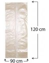 10 Sacchi a rotolo 90x120 Colore ambra trasparenti. Resistenti ed antigoccia