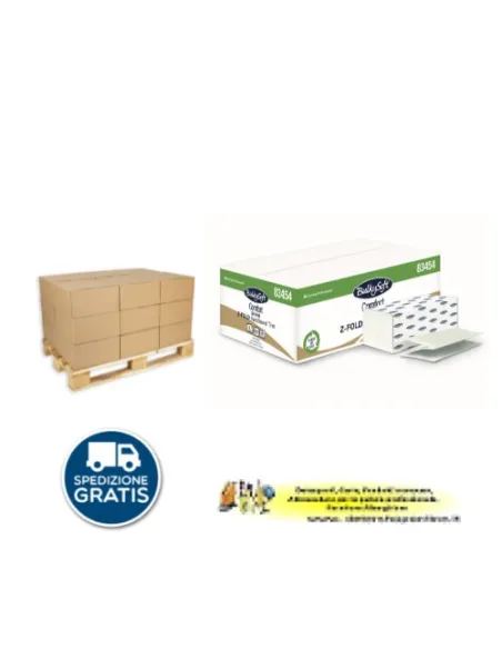 12 Cartoni Asciugamani a Z in carta monouso