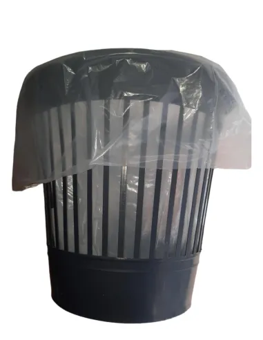 Sacchi a rotolo 50x60 Colore ambra trasparenti.