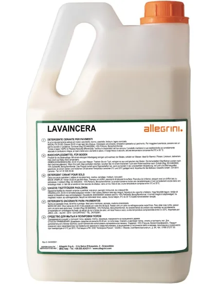 4x Lavaincera per pavimenti ad uso professionale kg.5-Allegrini
