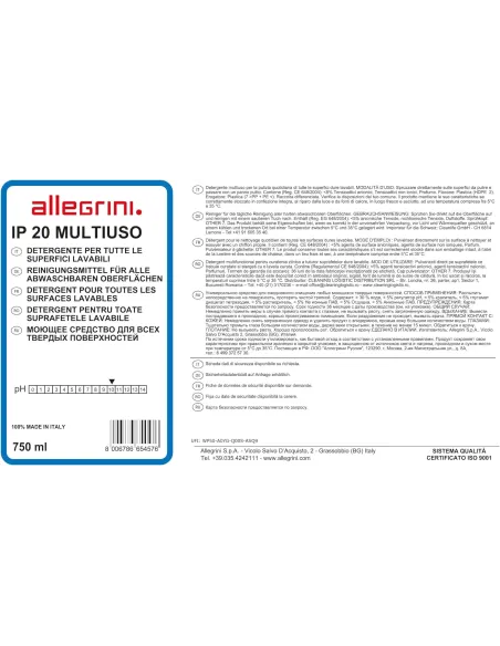 Ip 20 Multiuso 750ml