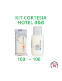 KIT SAPONETTA + SHAMPODOCCIA HOTEL 100 + 100