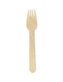 Forchette in Legno 16 cm, Compostabili, Certificati, Confezione da 100