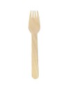 Forchette in Legno 16 cm, Compostabili, Certificati, Confezione da 100