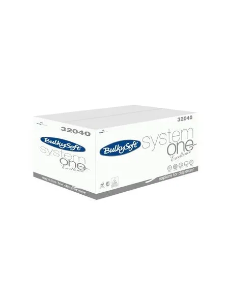 Tovagliolo 2 veli  System One Bulkysoft pz 200x20cf